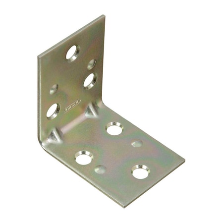 National Mfg Sales 2 x 1.5 in. Inside Corner Steel Brace, Zinc Plated 5703970